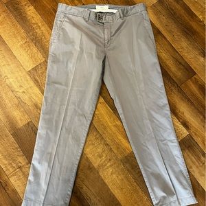 Brax feel good Evans regular fit casual pants size 38x34 light GRAY